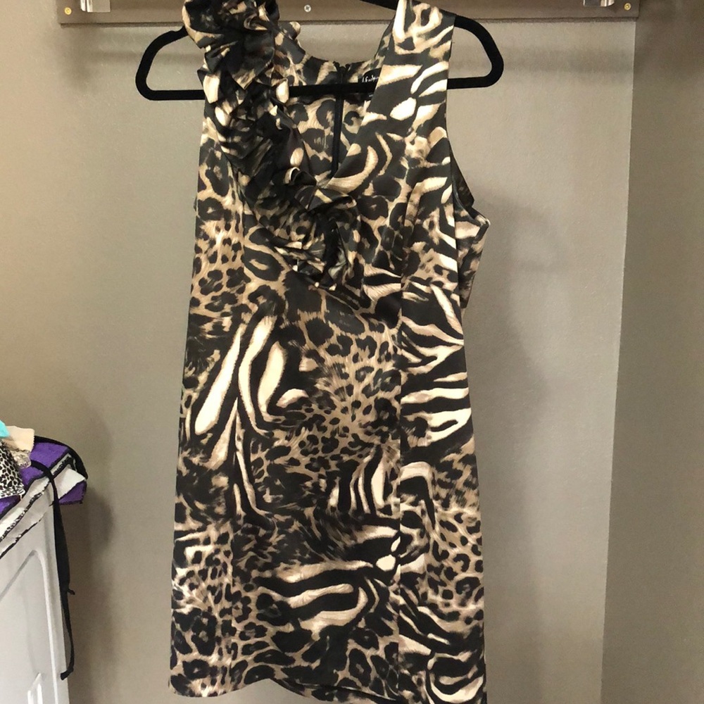 Women Cheetah Dress